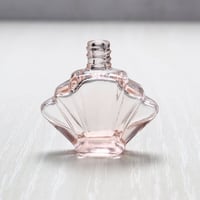 小瓶　扇形ピンク