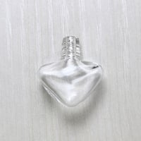 小瓶 　ハート　透明