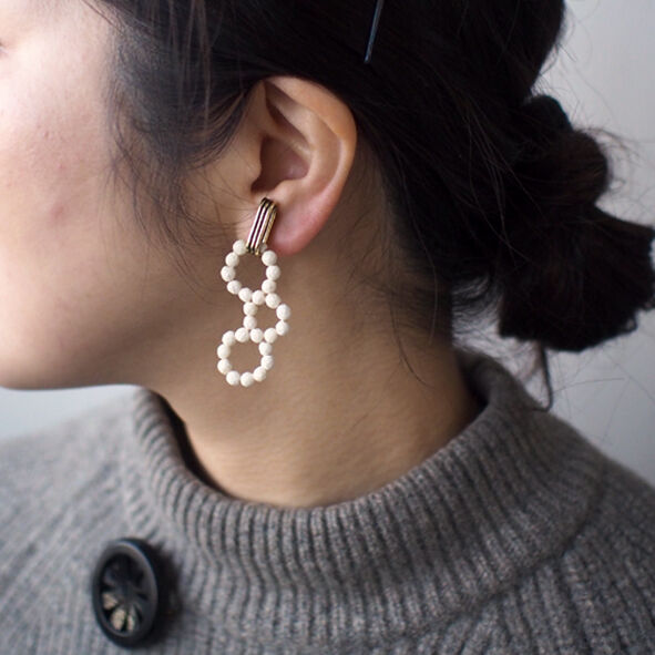 ピアス＆イヤリング｜SOME-006-WHT | CO＊STARRING ONLINE-SHOP