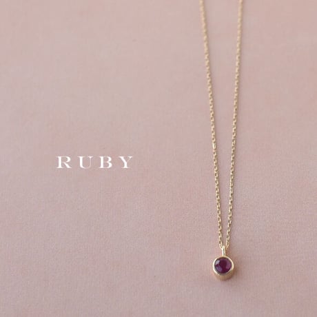 ネックレス｜BD-002-RUB7