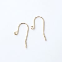 10Kフックピアス