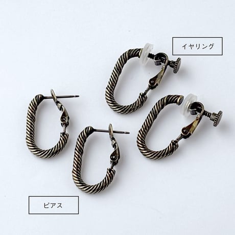 【ベース金具】ピアス＆イヤリング｜21-3-001-P/E