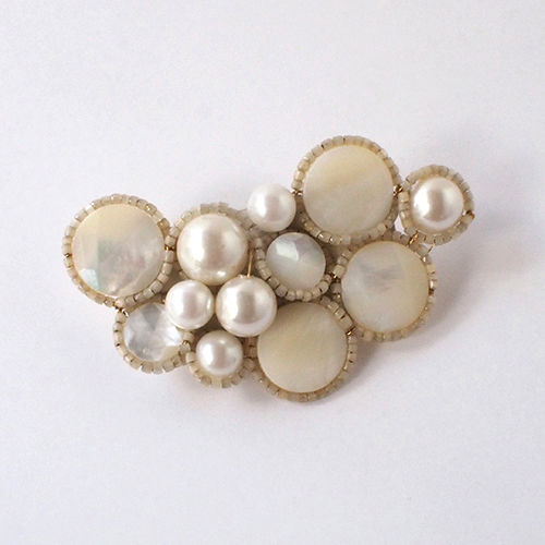 ブローチ｜RIC-078-WHT | CO＊STARRING ONLINE-SHOP