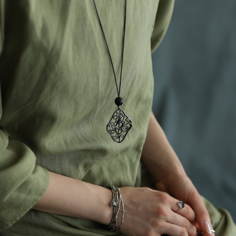 金属アレルギー対応コード】 ペンダント ネックレス 24-8-018