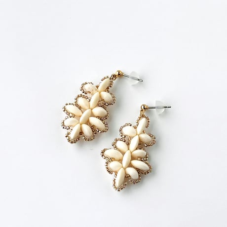 【SALE｜追加】ハンドワークピアス/イヤリング｜25-2-015-P/E