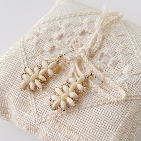【SALE｜追加】ハンドワークピアス/イヤリング｜25-2-015-P/E