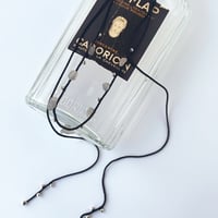 シルクコードのチョーカーネックレス