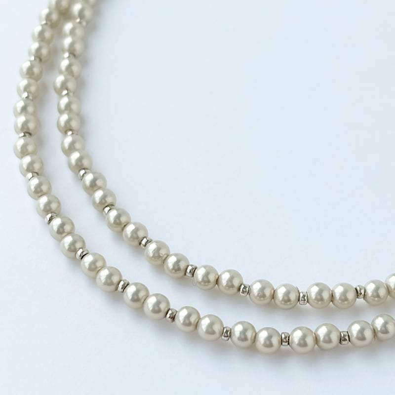 チャーム付シェルパールのロングネックレス | CO＊STARRING ONLINE-SHOP