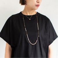 【金属アレルギー対応コード】ロングネックレス LNE-004