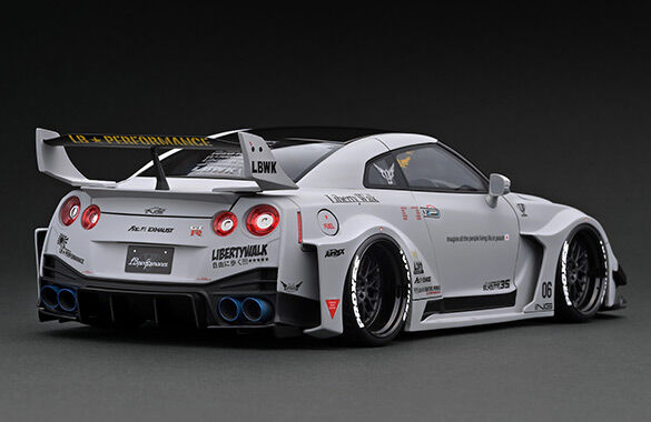 イグニションモデル 1/18 LB-Silhouette 35GT-RR 告知：1/18 エンジン付 WEB限定「LB-Silhouette WORKS 35GT-RR