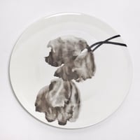 hakuji 白磁大皿 -チューリップ |White Porcelain plate L-Tulip