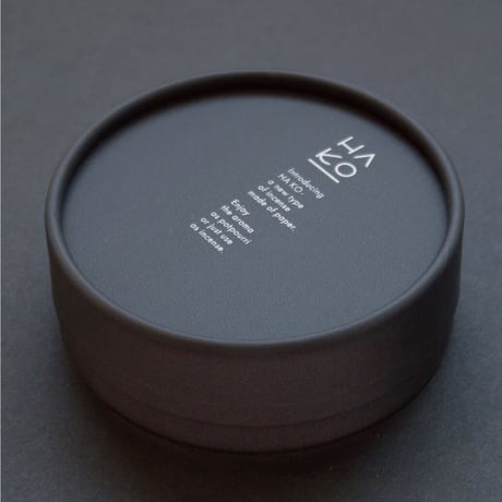 HA KO BLACK/葉っぱのお香 relax 6枚入/Paper Incense  6pcs
