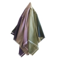 orit.- azuma. scalf  green&purple /オリット - アズマ.  スカーフ グリーンｘパープル