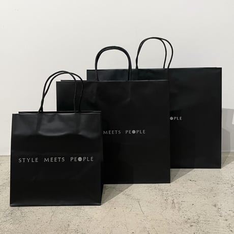 STYLE MEETS PEOPLEショッパー/紙袋- L