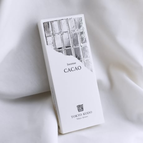 【東京香堂】お香 -Incense CACAO (真鍮製香立て付）by TOKYO KODO