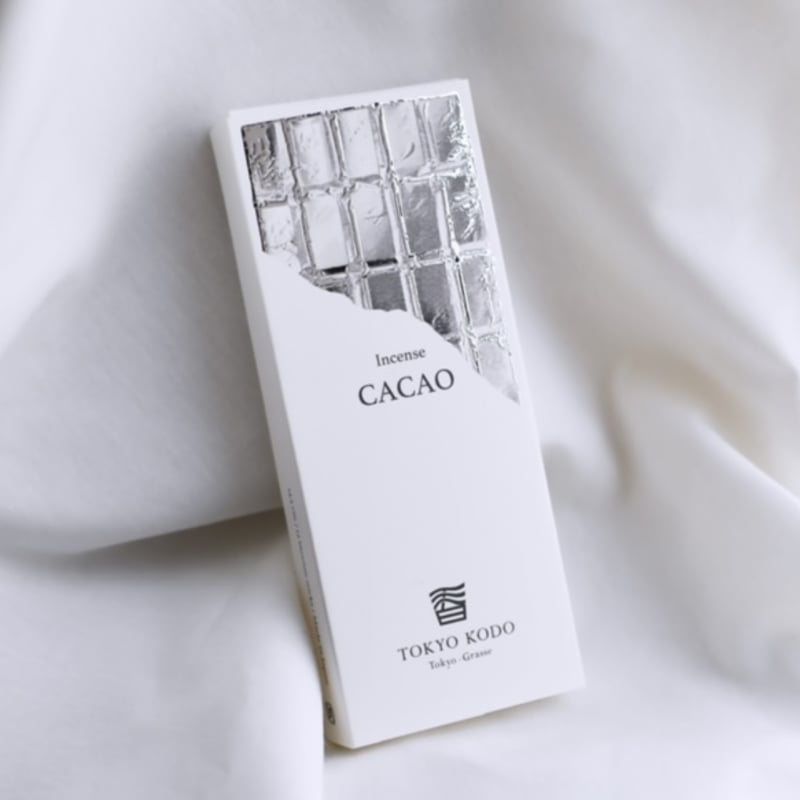 東京香堂】お香 -Incense CACAO (真鍮製香立て付）by TOKYO KODO