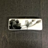 hakuji/箸置きキャラメル型_野蒜/porcelain chopstick rest-Wild rocambole