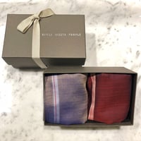 orit. -kin gift set A red+blue beige /オリット キン ギフト セット A  red+blue beige