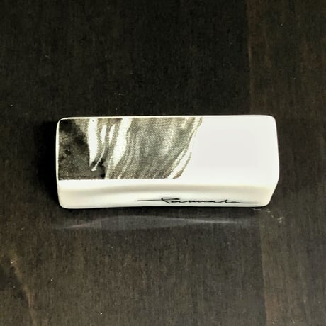 hakuji/箸置きキャラメル型_花ズッキーニ/porcelain chopstick rest-Zucchini Flower