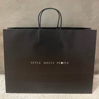 STYLE MEETS PEOPLEショッパー/紙袋- L