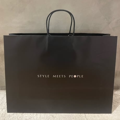 STYLE MEETS PEOPLEショッパー/紙袋- L