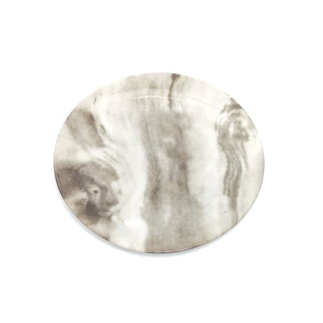 hakuji 白磁 豆皿 -木皮|White Porcelain mamezara-Small Dish Plate/Bark