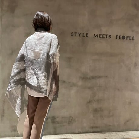 SMP Central Park/CENTRAL PARK  Stole_リネンガーゼ(生成り)