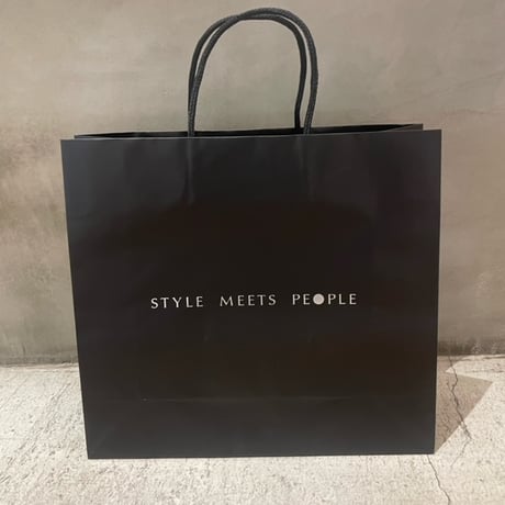 STYLE MEETS PEOPLEショッパー/紙袋- M