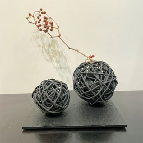 紀州備長炭 炭まりS /Kishu Binchotan-Charcoal Ball S