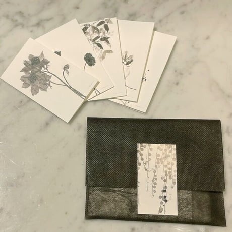 tamaki ogata FLOWER GIFT CARD set