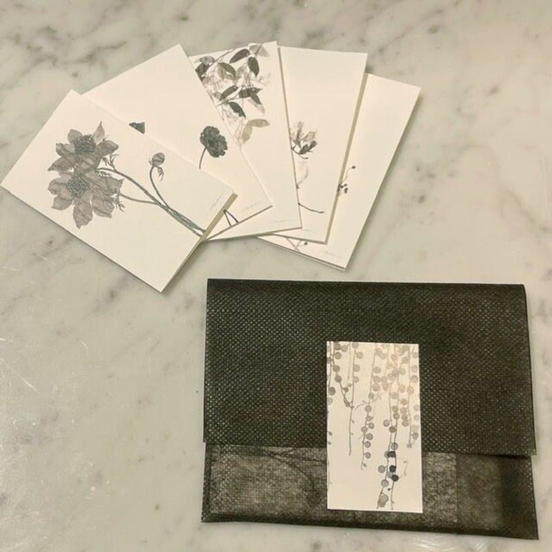 tamaki ogata FLOWER GIFT CARD set | Style Meets