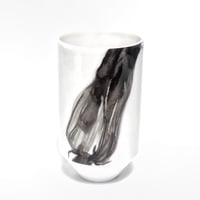 hakuji 白磁 麦杯 -花ズッキーニ|White Porcelain Mugihai/Cup -Zucchini Flowerr