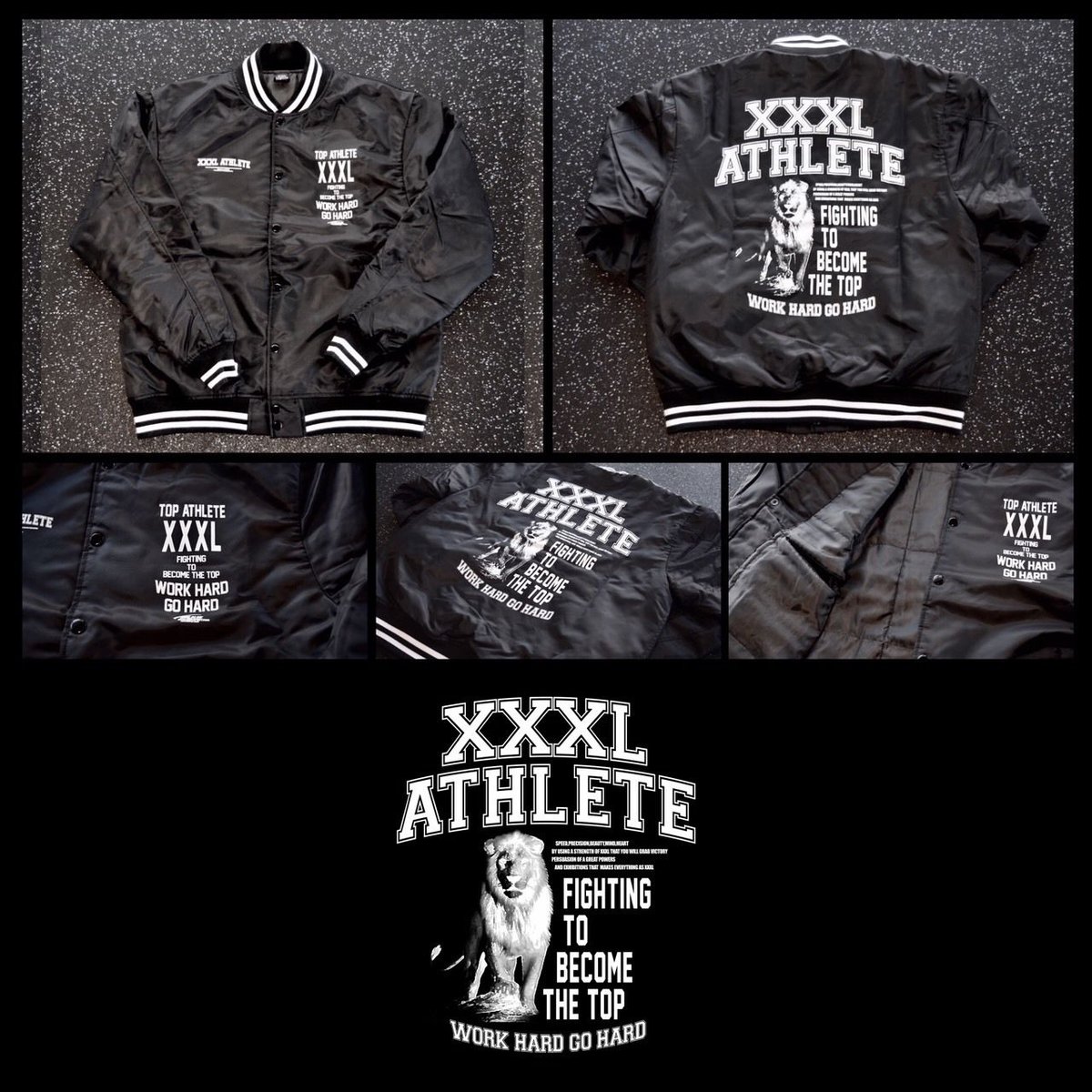 ''XXXL ATHLETE''スタジアムジャケット