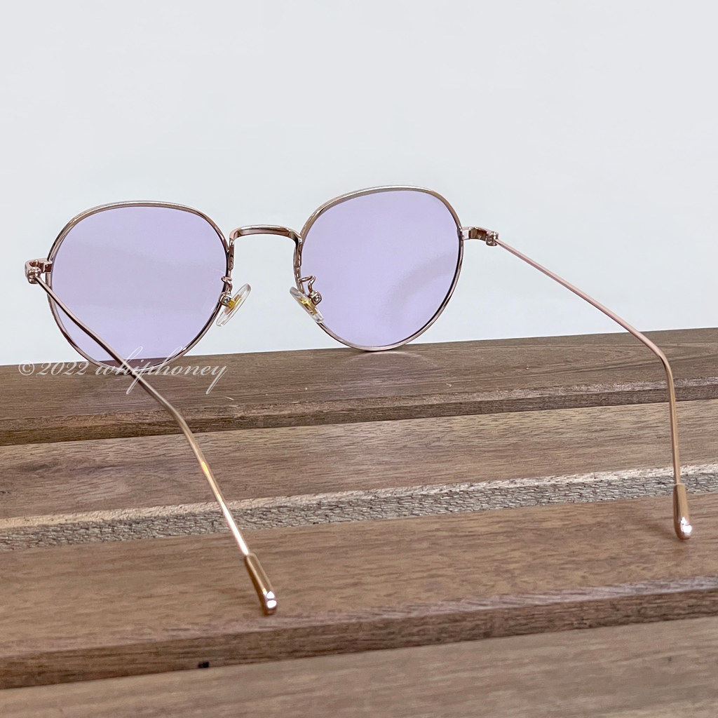 サングラス ラウンドメタル クラウンパント ゴールドフレーム