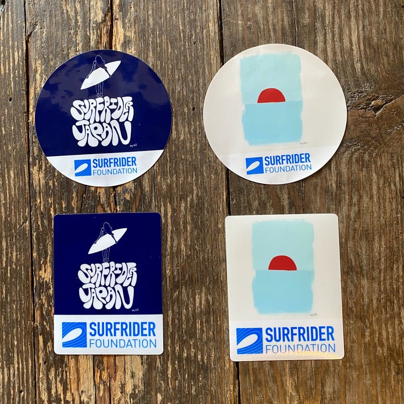 Andy Davis x SFJ ステッカー | Surfrider Foundation J