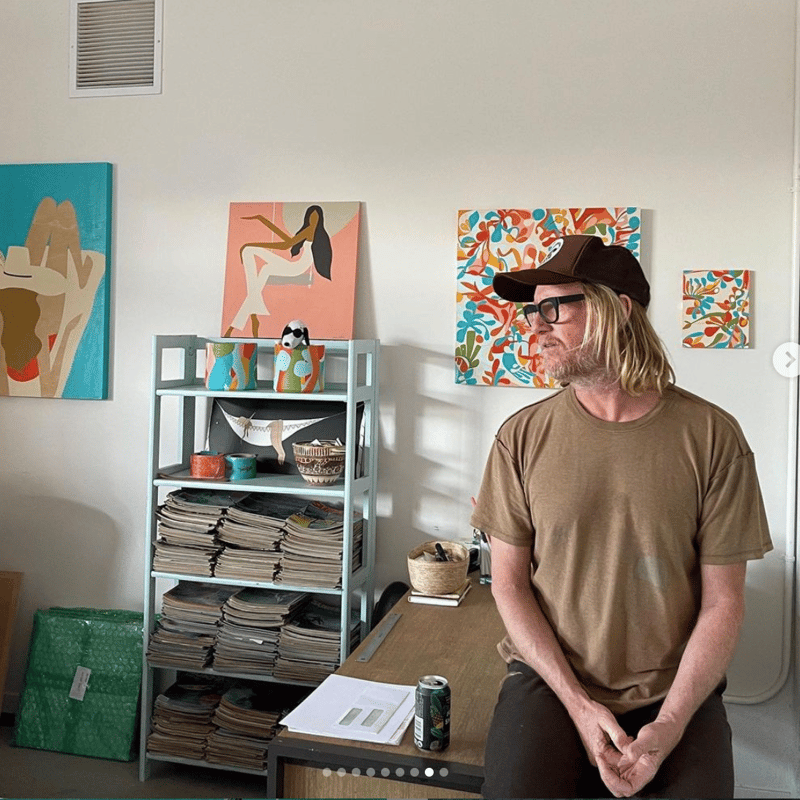 Andy Davis x SFJ ステッカー | Surfrider Foundation J