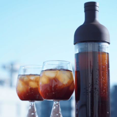 ＊茶色＊HARIO（ハリオ）フィルターインボトル 実容量300ml