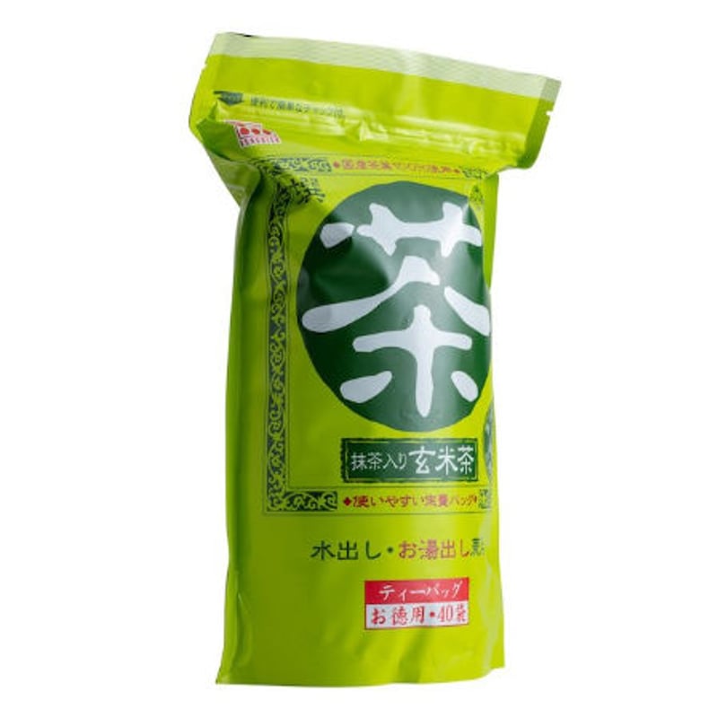 抹茶入り玄米茶4g三ティーバッグ詰め放題 | お茶のいさし園