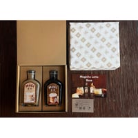 【麦茶ラテベース】2本入りギフトセット（深煎り＆浅煎り）