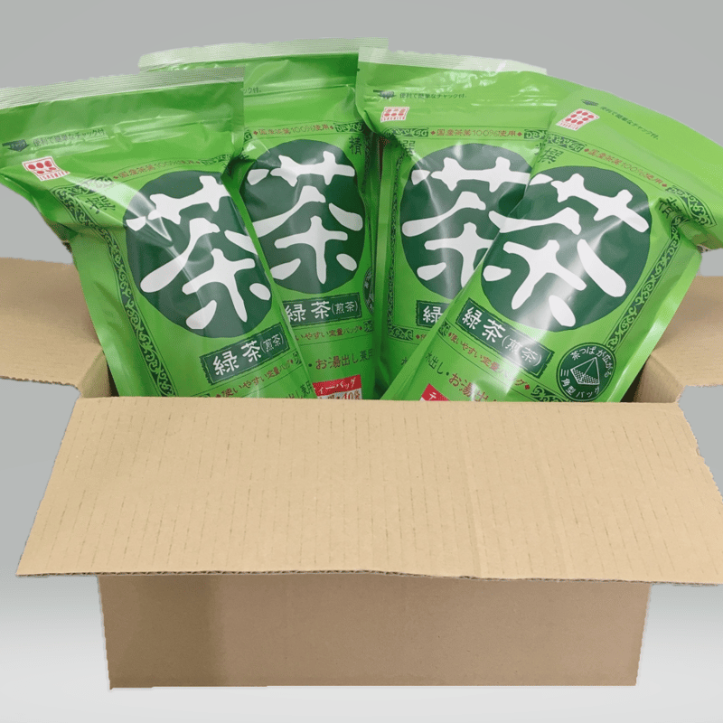 緑茶4g三角ティーバック4袋入り：詰め放題送料無料セット＊同