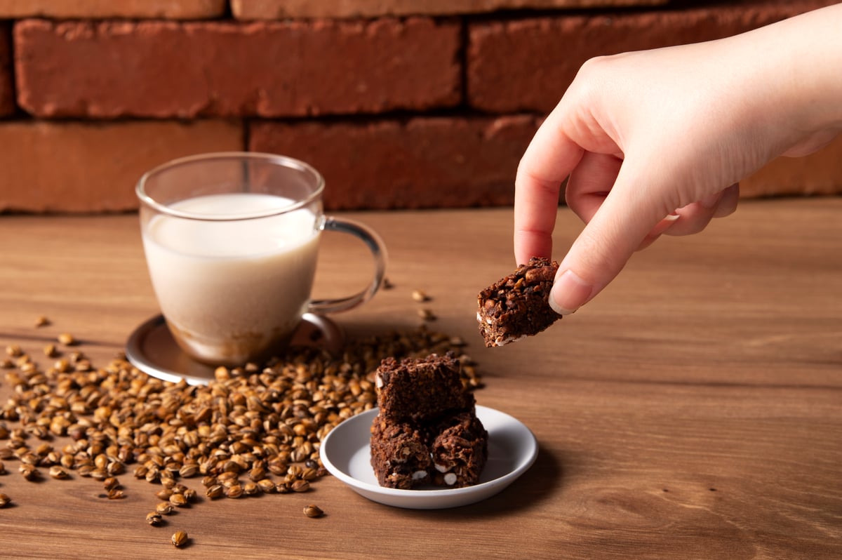 麦茶チョコクランチ | お茶のいさし園
