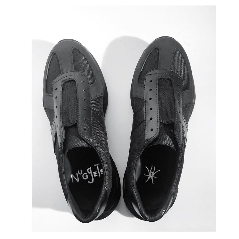 NuGgETS ナゲッツ　ジャーマントレーナー　27cm German trainer - Center gore #black [tomo&co ×