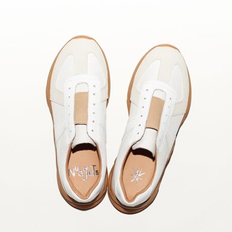 German trainer - Center gore  #beige [tomo&co × NuGgETS]