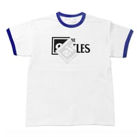 "Roots" S/S tee  - Ringer #Blue
