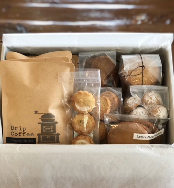ドリップコーヒーと6種のクッキーセット | Regalo×Regale