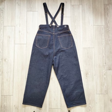 DFLP001-243 サスペンダー付きデニムパンツ