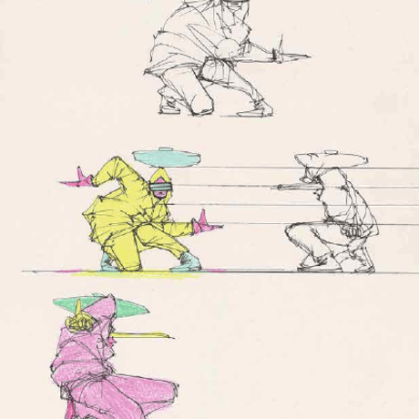 【2nd Edition】小畑多丘作品集 / Taku Obata Drawing Book 「Spectrum of the Move」 (TISSUE PAPERS 06)