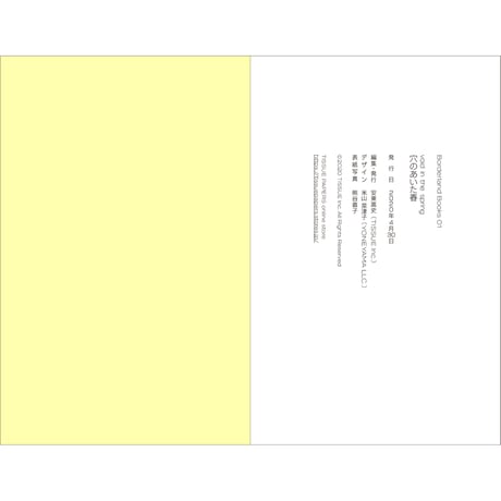 Borderland Books 01『穴のあいた春｜void in the spring』（Digital Only)