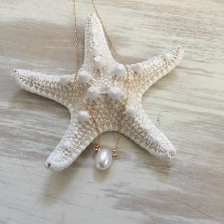 water pearl necklace
