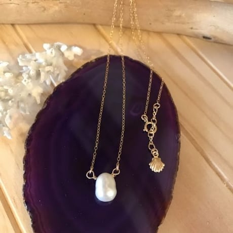 water pearl necklace
